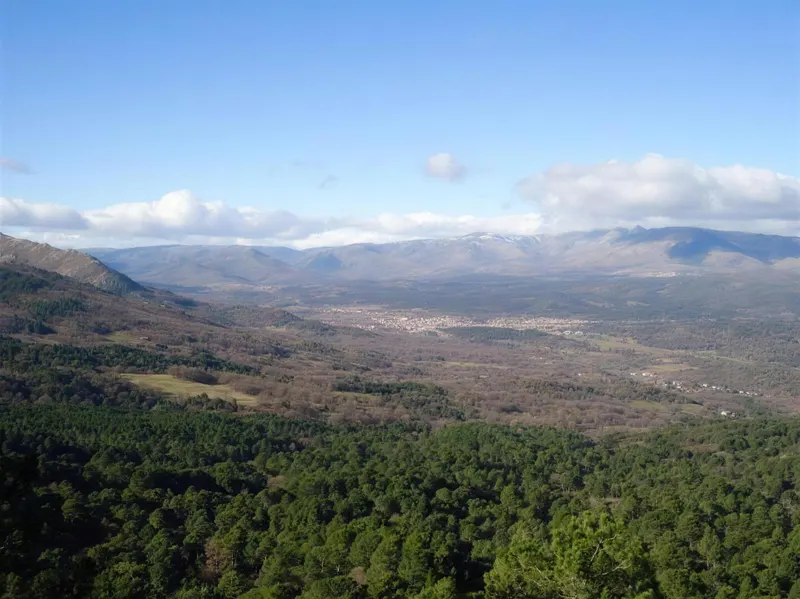 El valle del Alberche desde lo alto